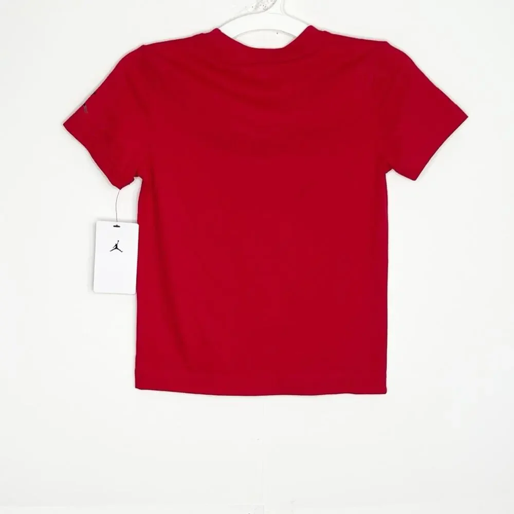 Jordan Boys Short Sleeve T Shirt Size 6